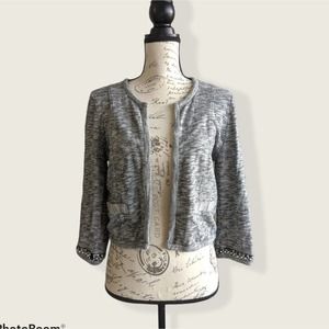 Express gray cardigan